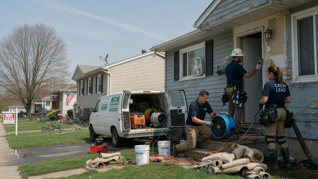 Flood Cleanup in Millbrook, IL near me